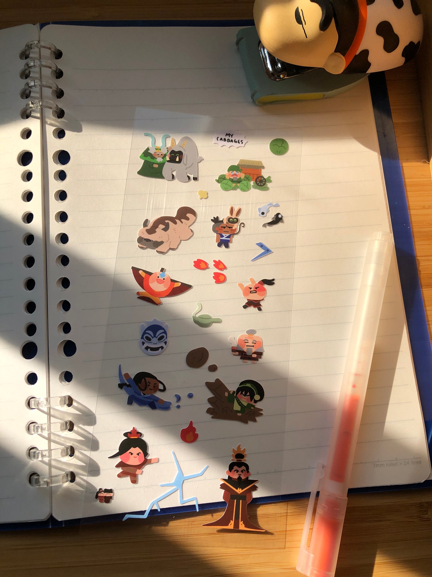 Avatar Sticker Sheet