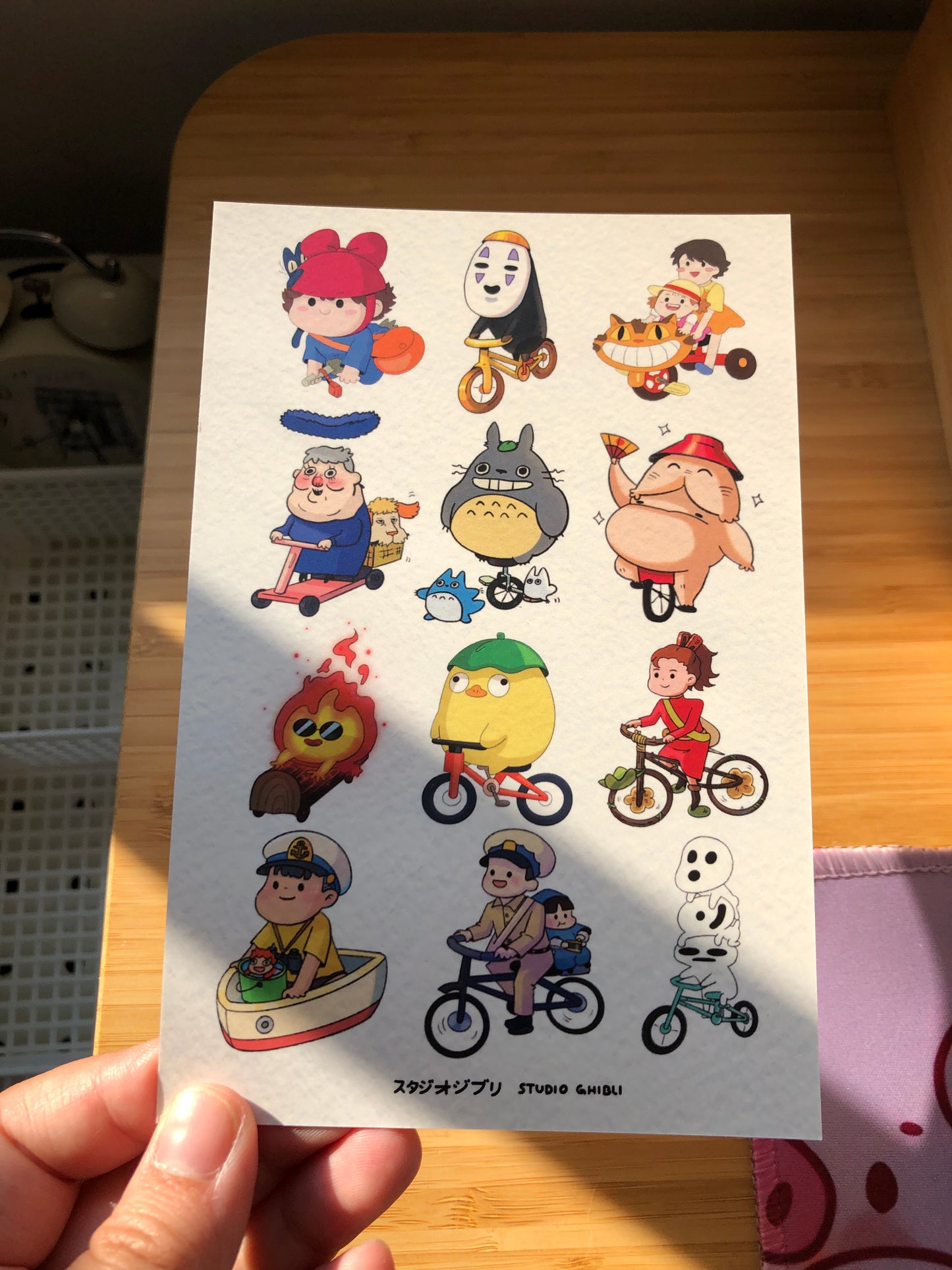 Ghibli Character Mini Print