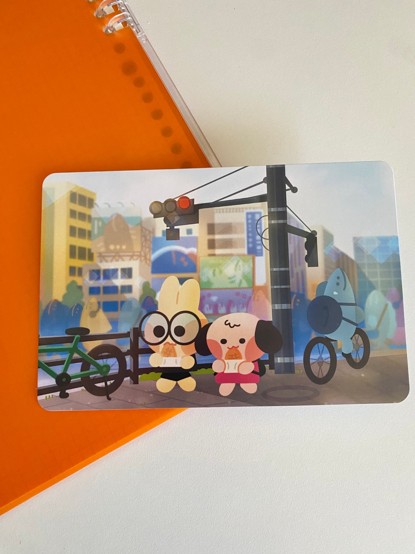 Ollie and Leoh Taiyaki Mini Print