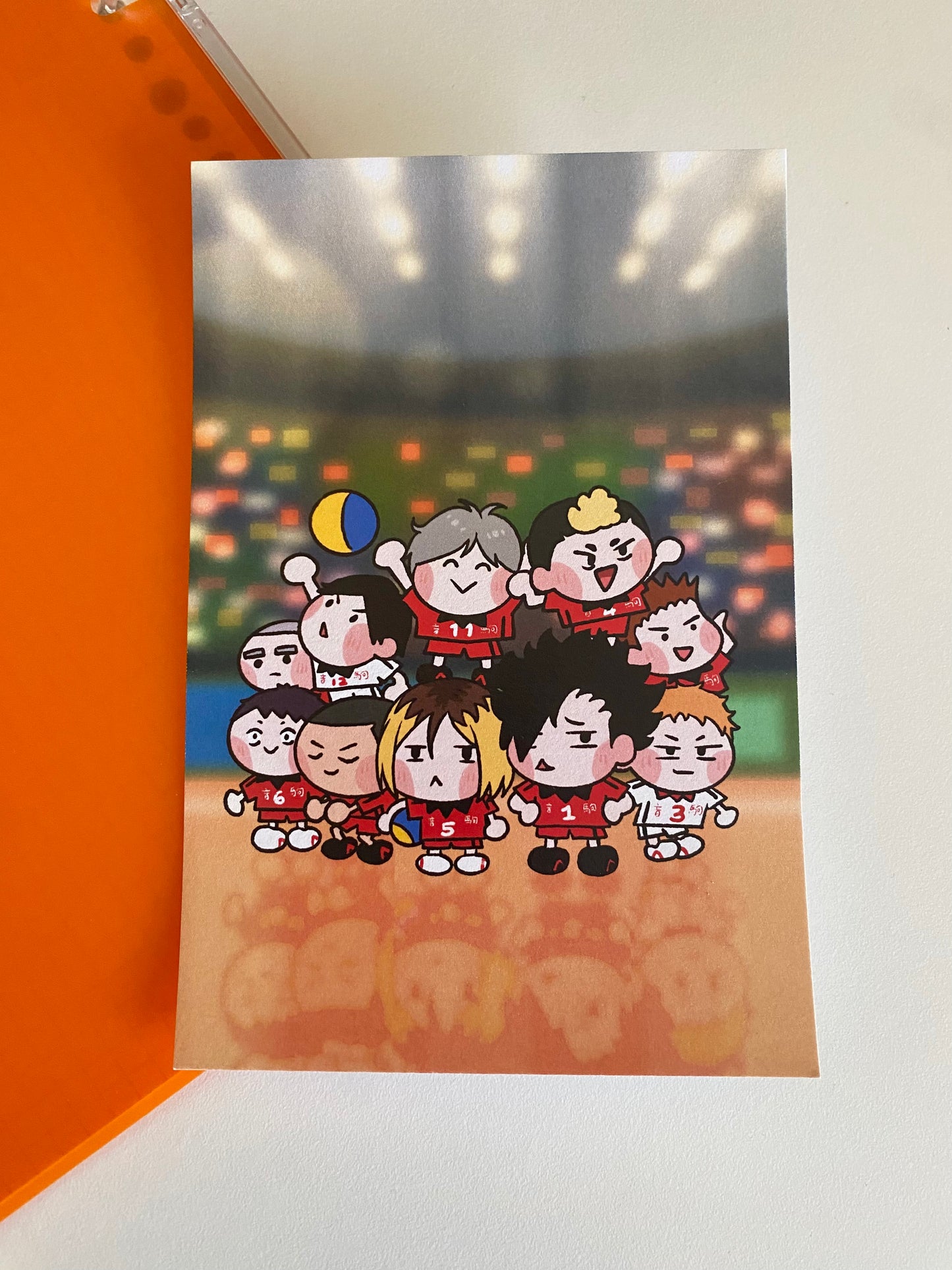 Haikyuu!! Nekoma Colour Mini Print