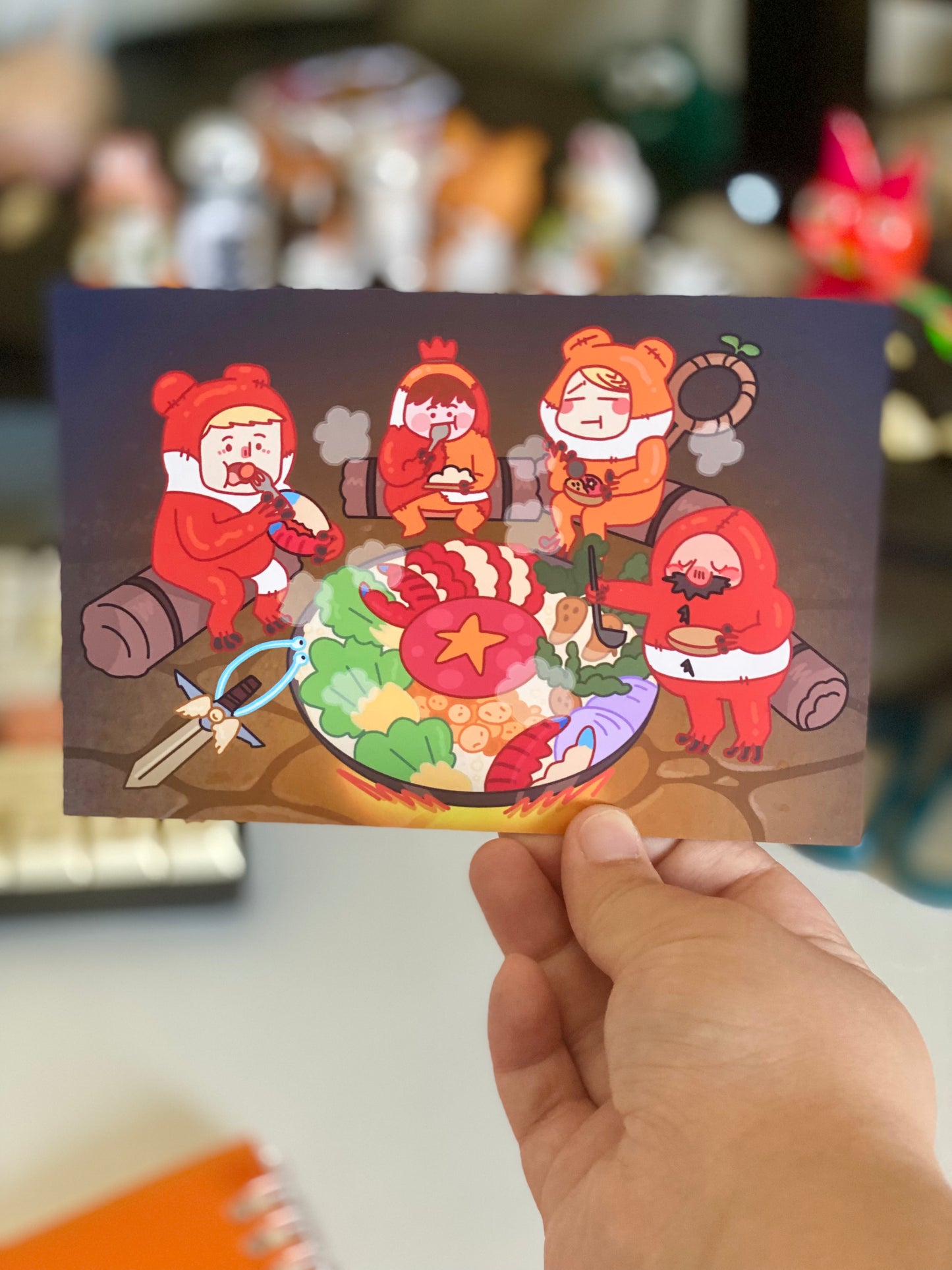 Dungeon Meshi Mini Print