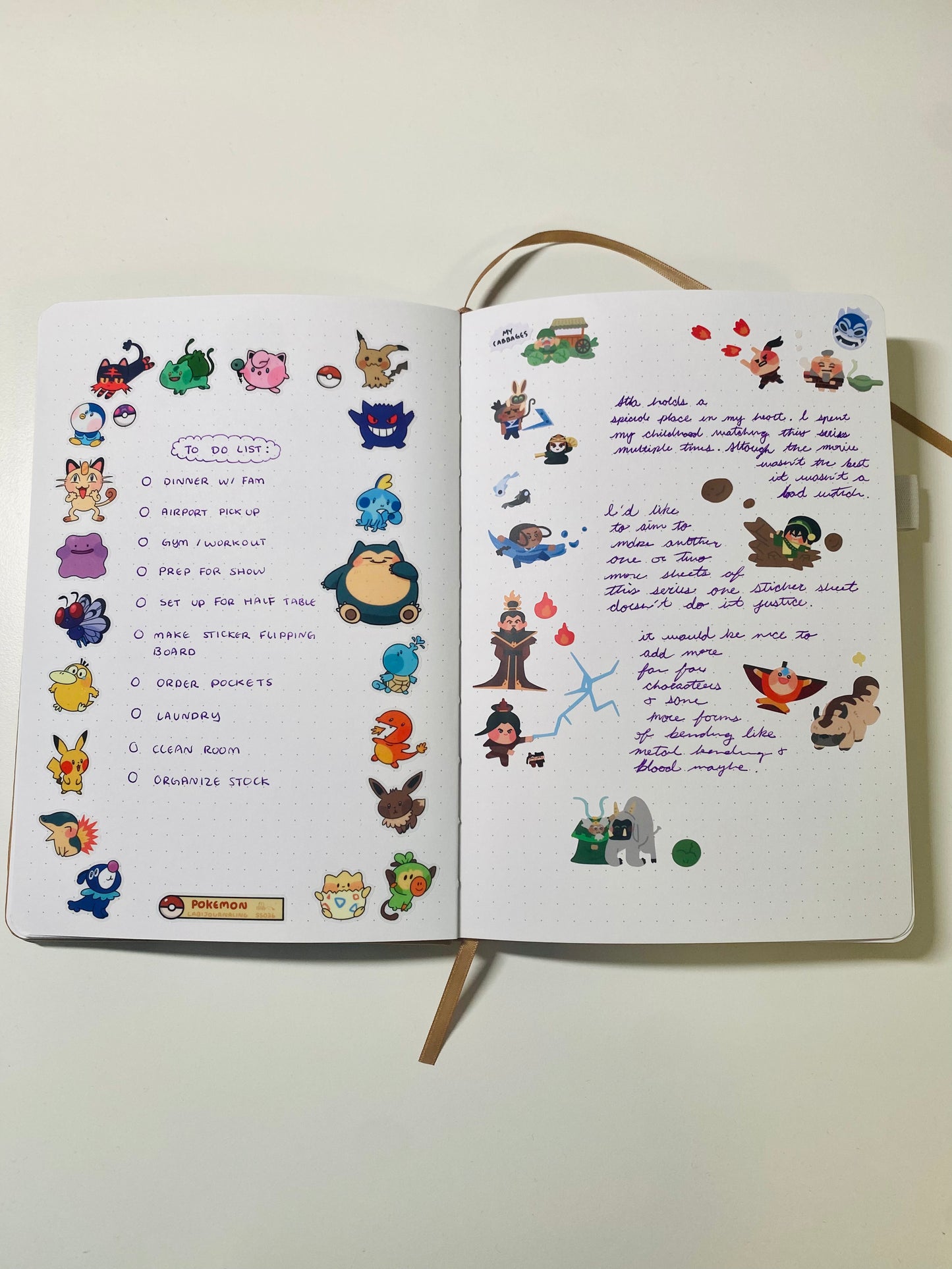 Poke Monsters Sticker Sheet