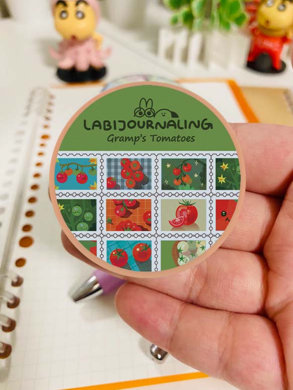 Gramp's Tomatoes Washi Tape