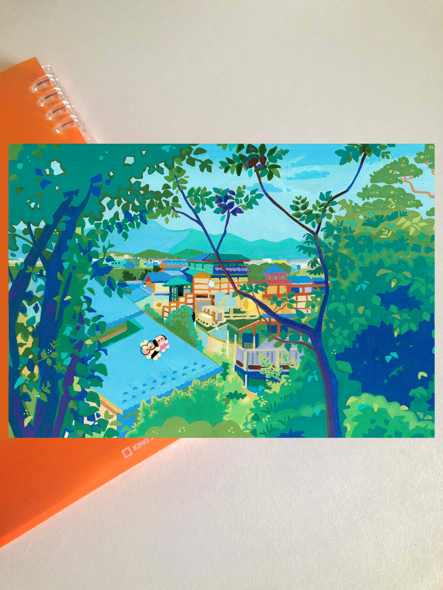 Forest Factory Mini Print