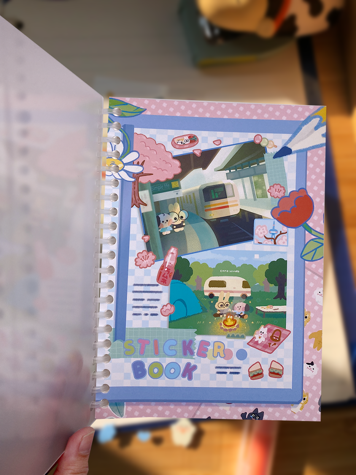 Ollie & Leoh Sticker Book