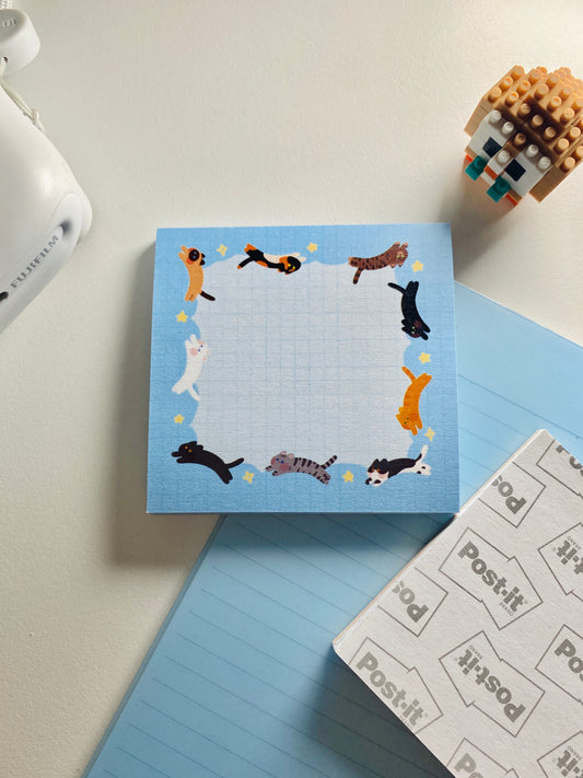 Cat Memo Sticky Notes