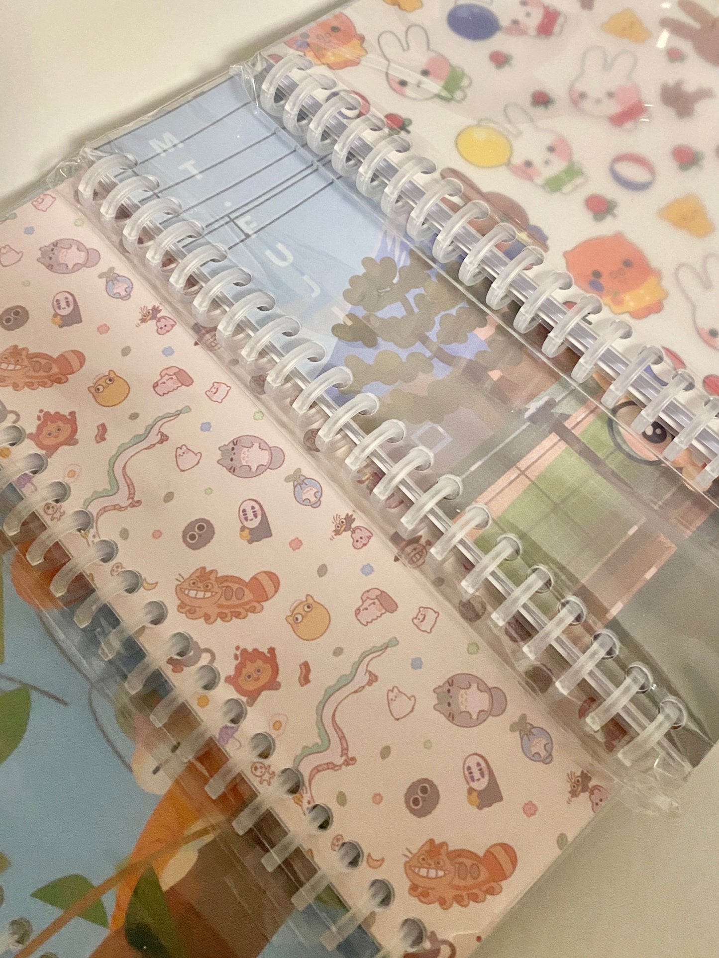 Ghi bli Inspired Pattern Notebook