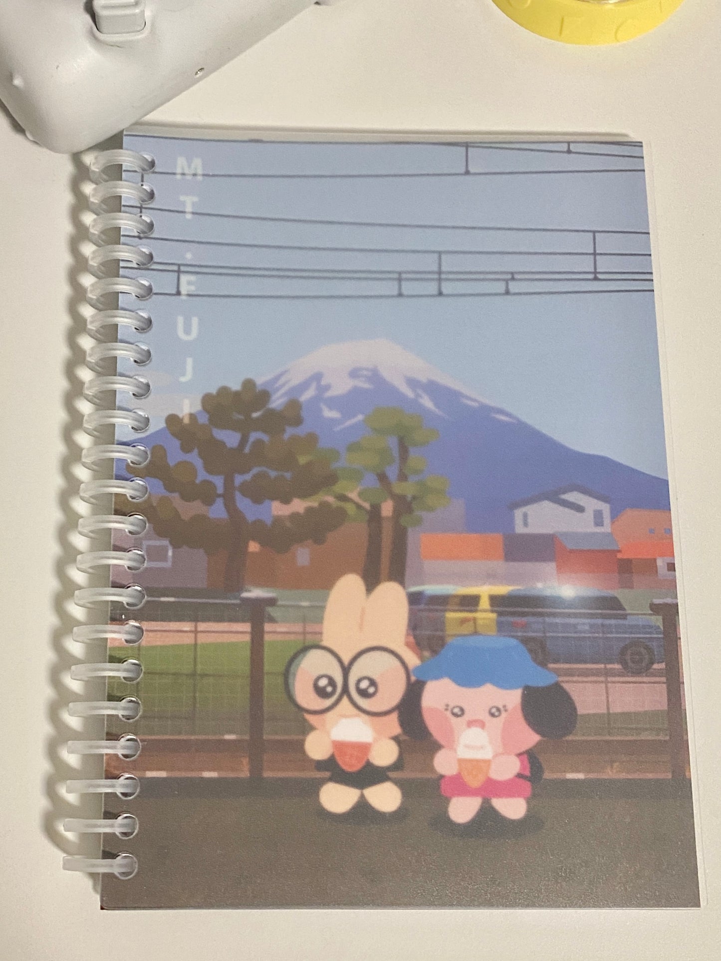 Ollie & Leoh Mt. Fuji Notebook