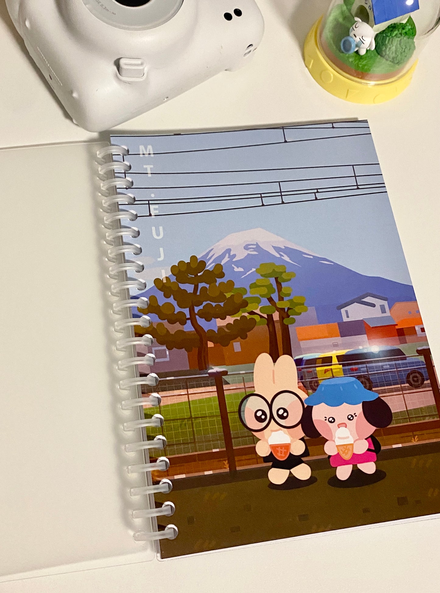 Ollie & Leoh Mt. Fuji Notebook