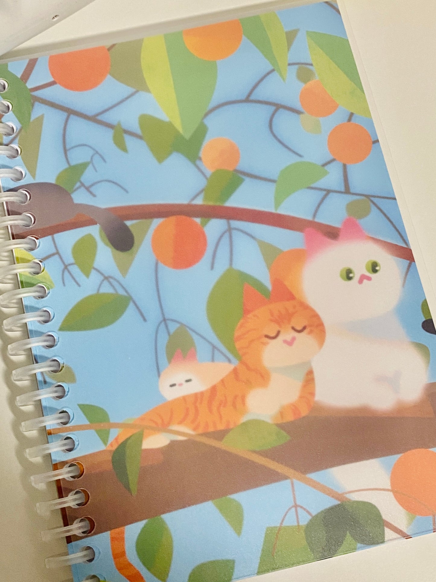 Cat & Oranges Notebook