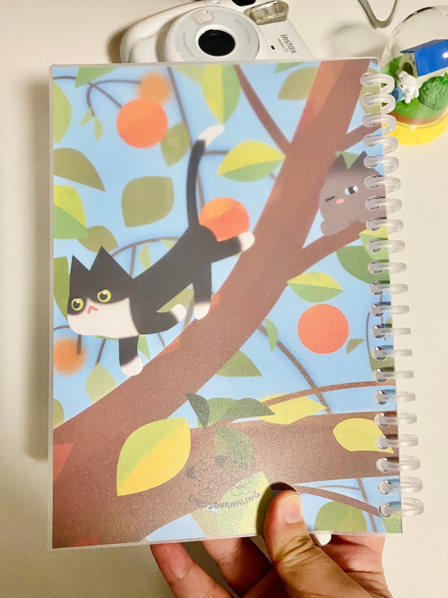 Cat & Oranges Notebook