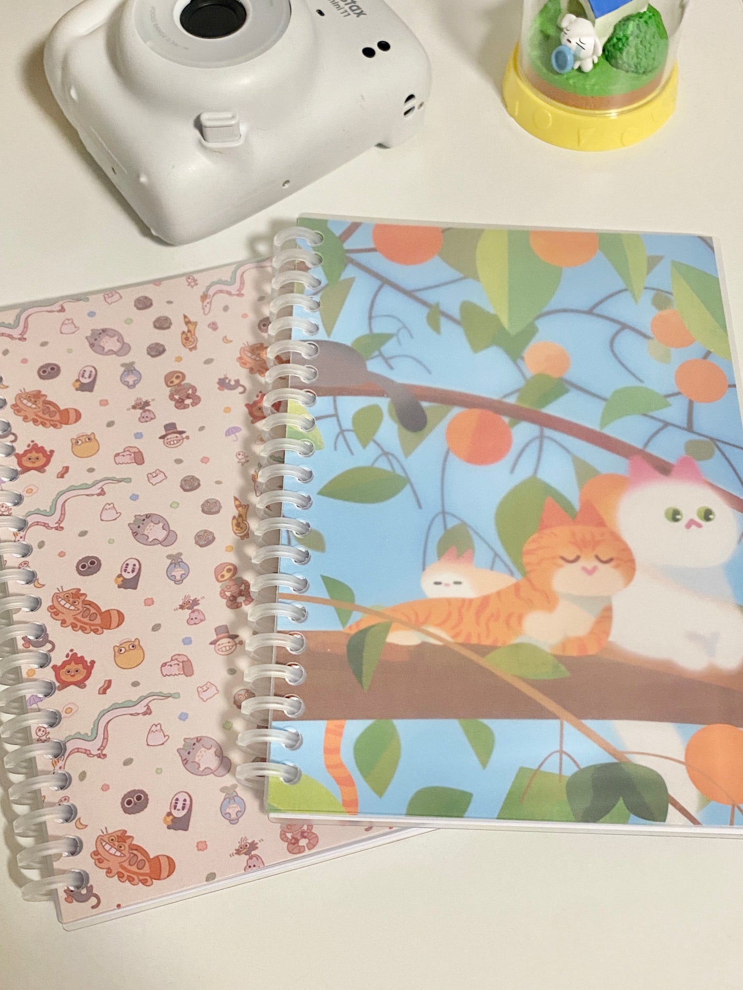 Ghi bli Inspired Pattern Notebook