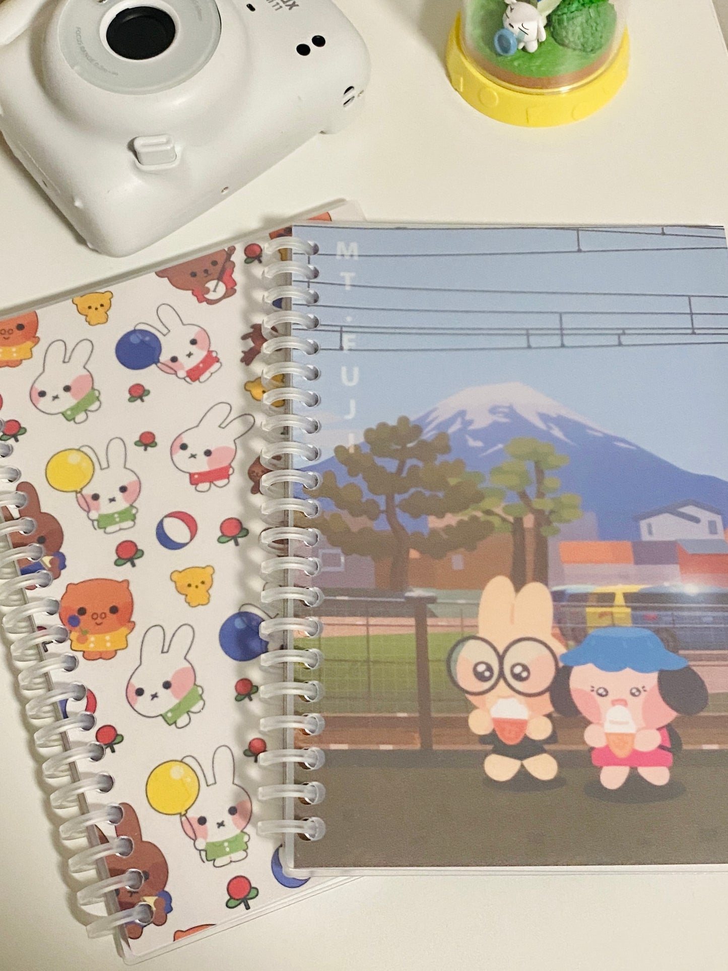 Ollie & Leoh Mt. Fuji Notebook