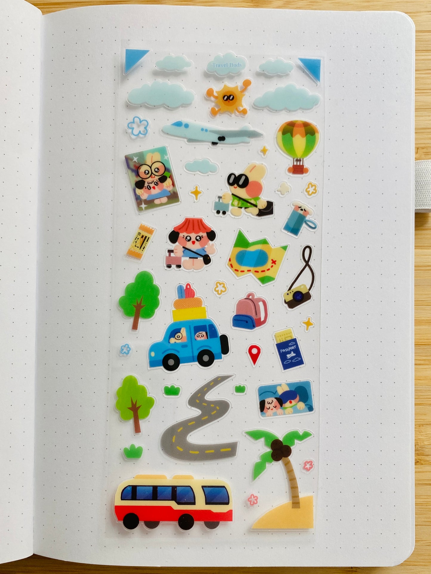 Ollie & Leoh Travel Sticker Sheet