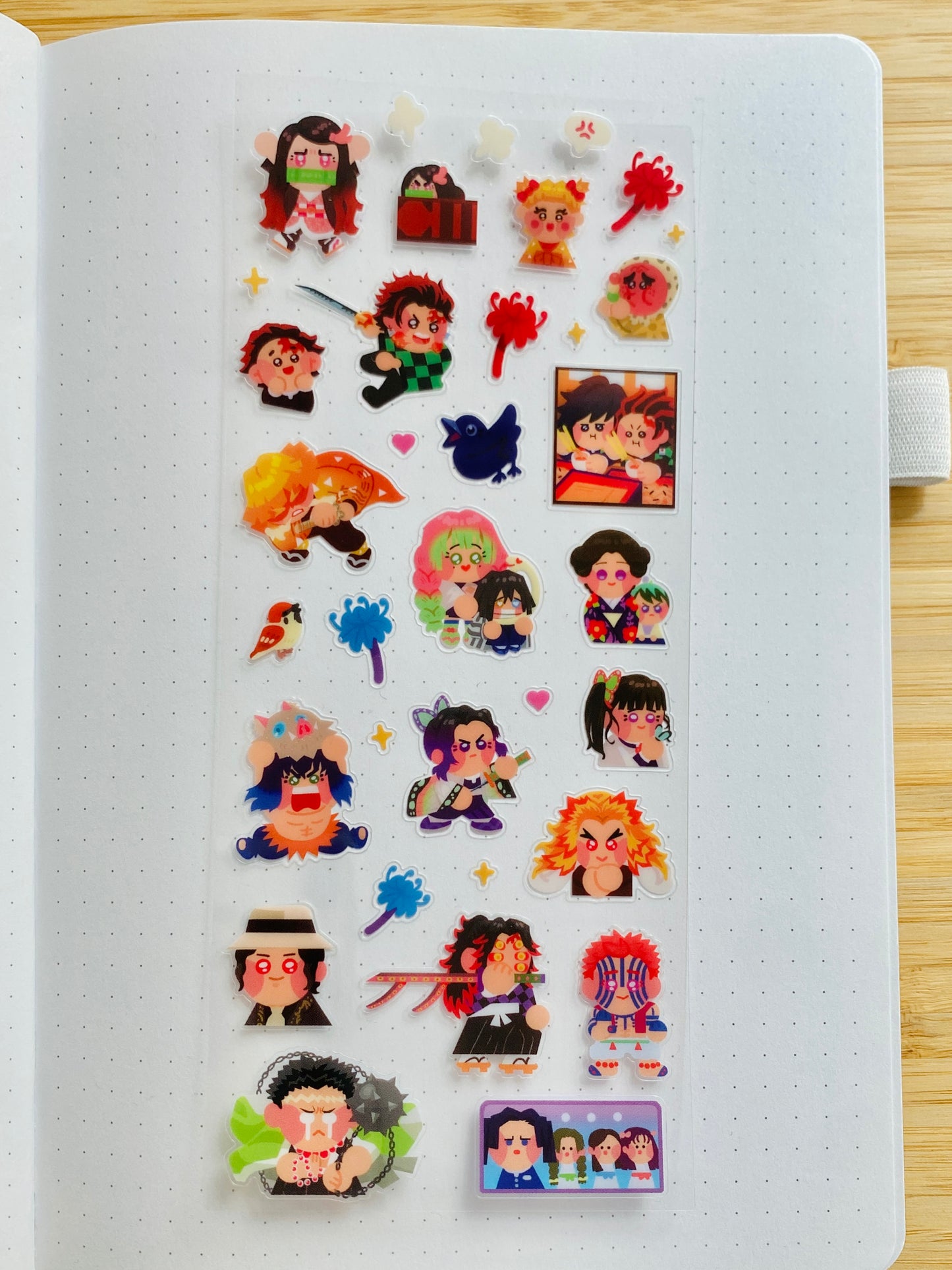 Demon Slay(er) Inspired Sticker Sheet