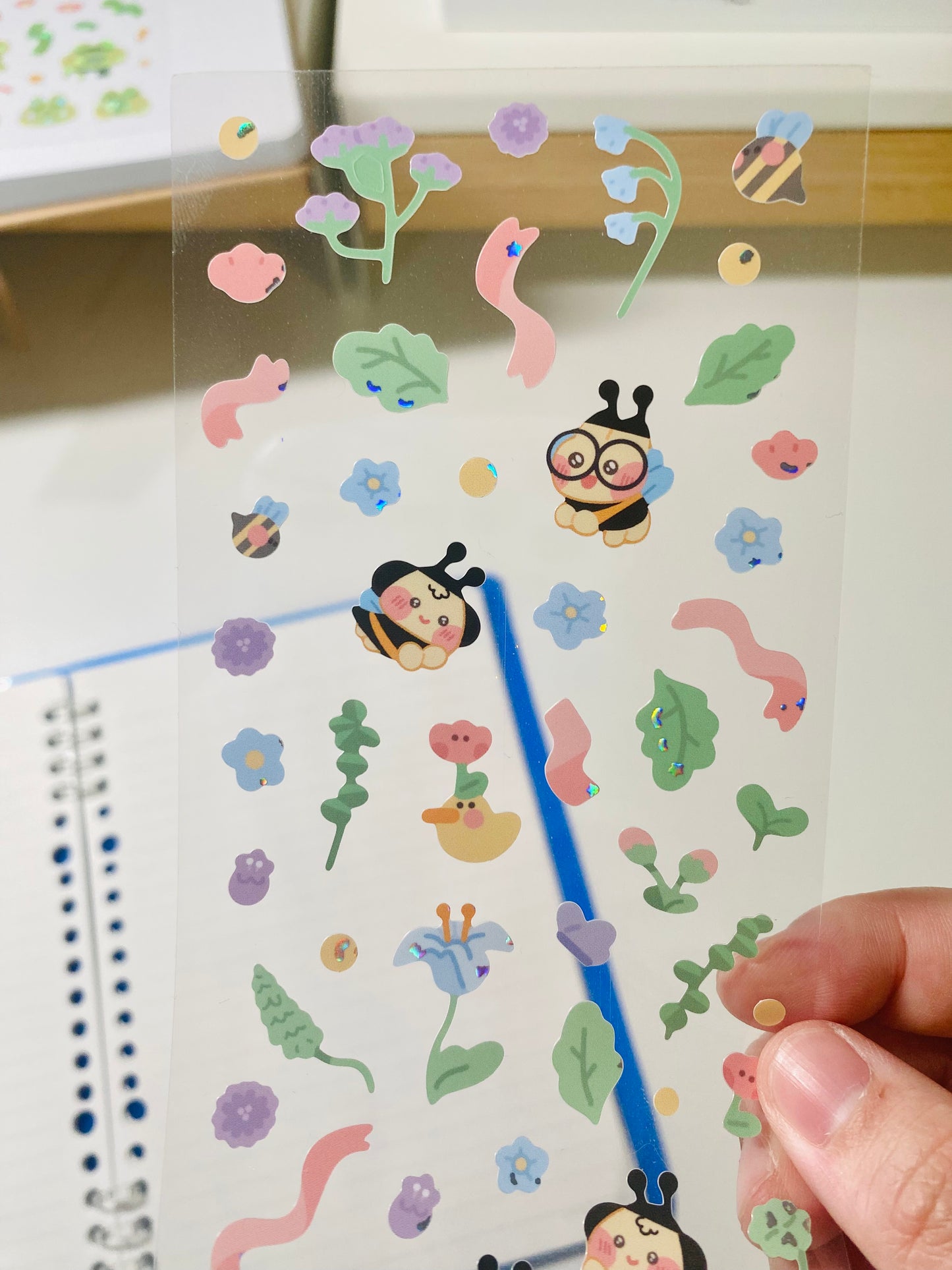 Ollie & Leoh Floral Garden Sticker Sheet