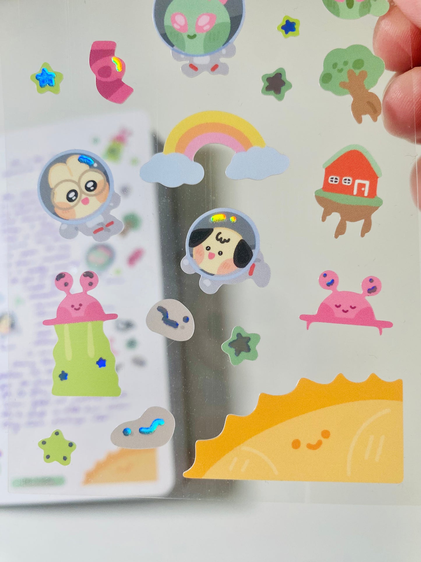 Ali Space Sticker Sheet