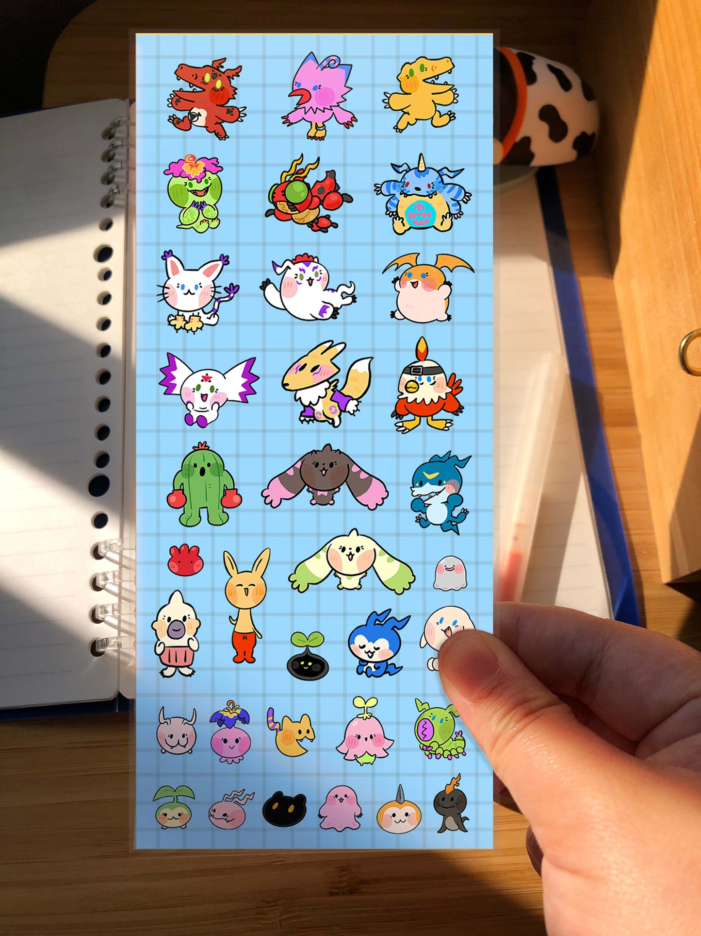 Digimon Sticker Sheet