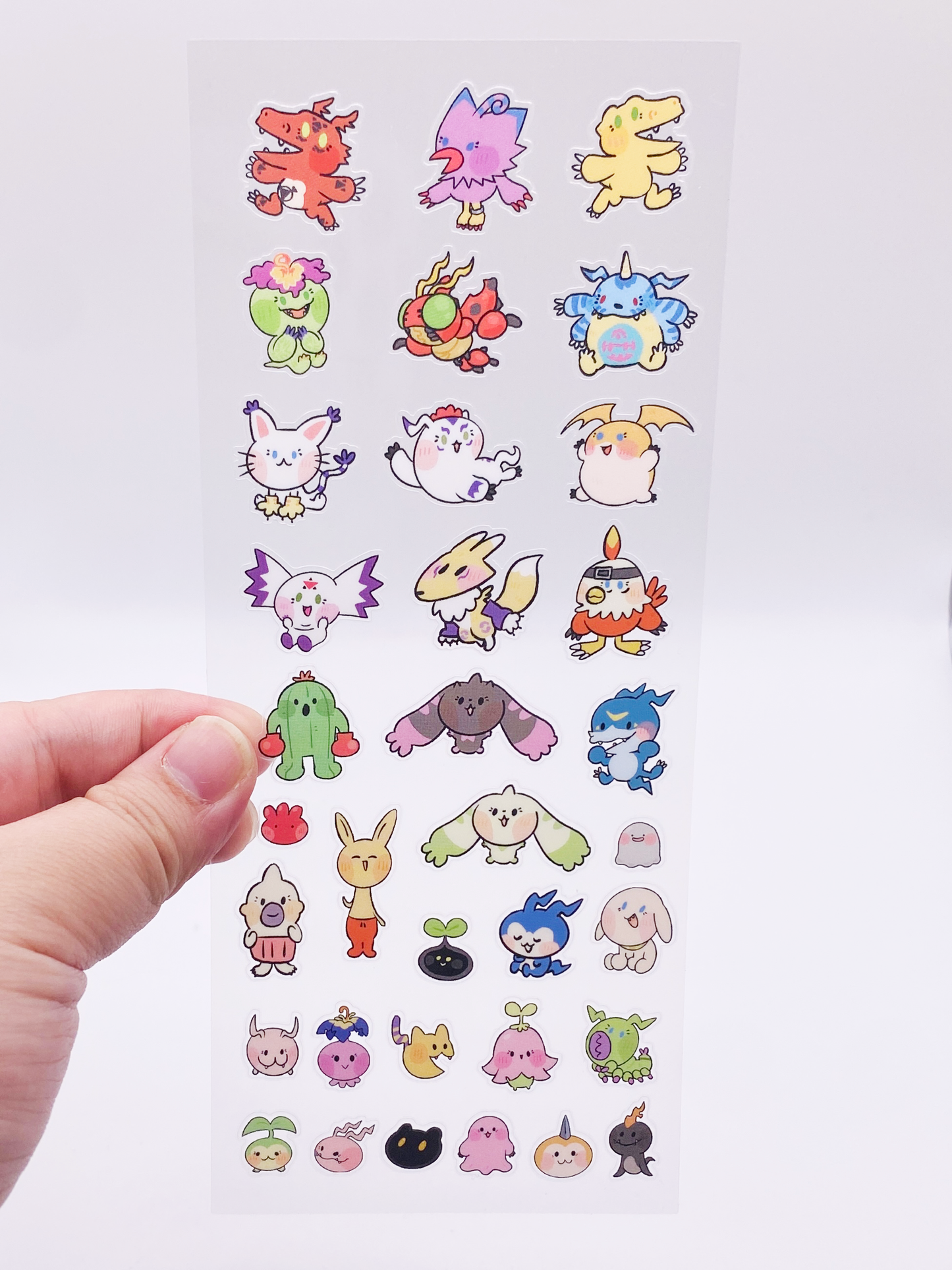Digimon Sticker Sheet