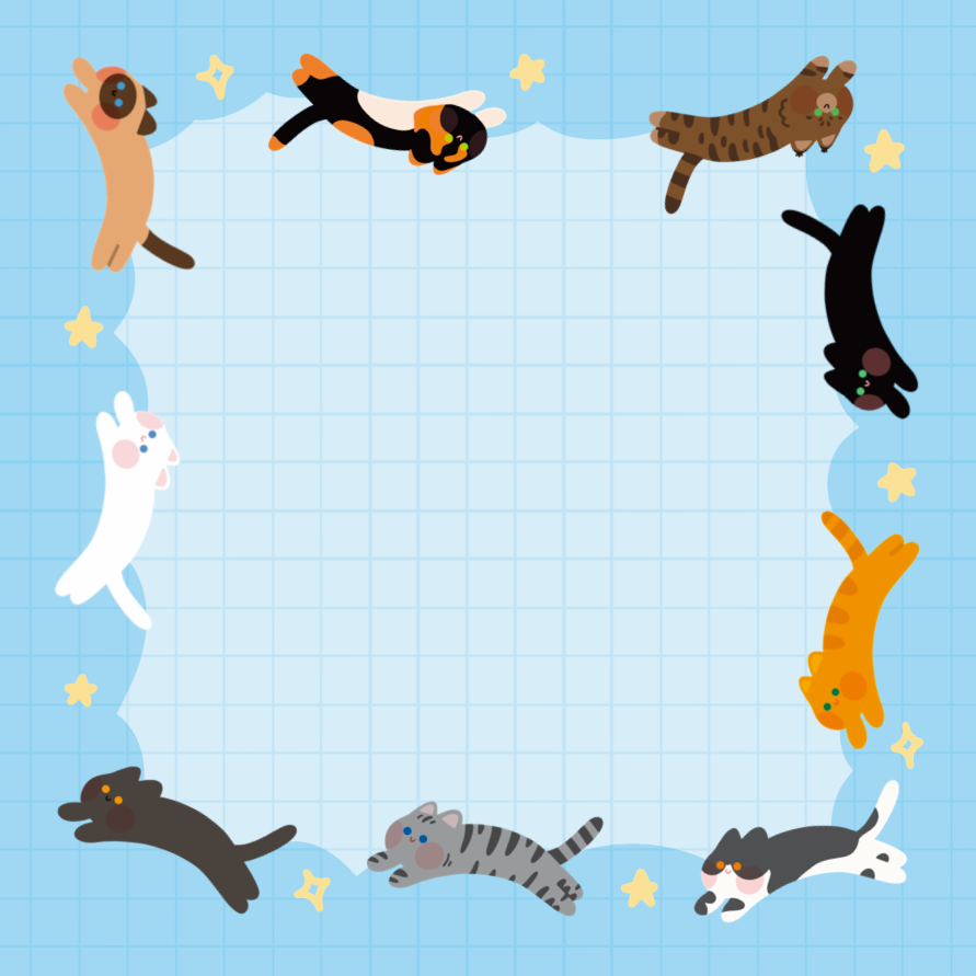 Cat Memo Sticky Notes