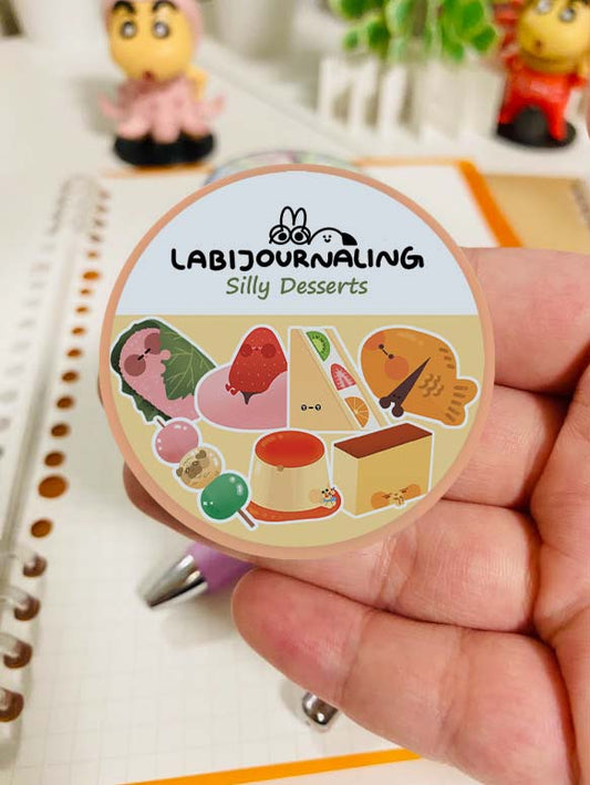 Silly Desserts Washi Tape